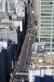 Fototapeta Miasta - 東京都心の道を俯瞰
