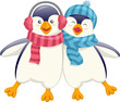 Cute Penguin Friends Wobble