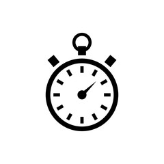 Poster - stopwatch icon illustration