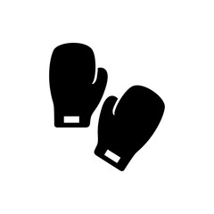 Wall Mural - boxing gloves icon illustration