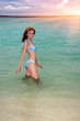 © Konstantin Kulikov - The beautiful woman  in the sea