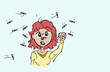 © emieldelange - Last van insecten plaag