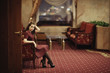 © kichigin19 - lonely sad woman in the hotel interior