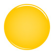 Yellow circle button blank web internet icon