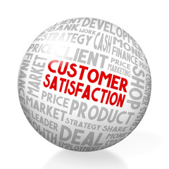 Canvas Print - Customer satisfaction concept