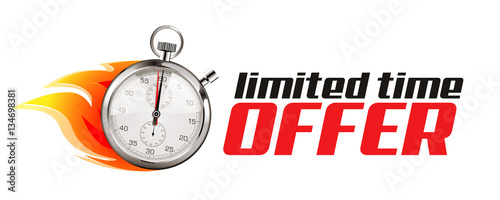 Cuadros en Lienzo Faster - business concept - time is running out