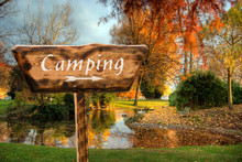 Schild 153 - Camping