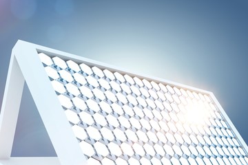 Poster - Composite image of illustration of solar panel equipment 3d