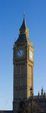 Fototapeta Big Ben - Big Ben sous le soleil en gros plan, Londres