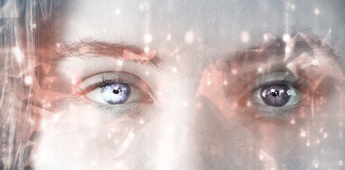 Poster - Composite image of abstract background