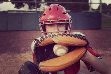 Catcher Behind The Plate.