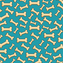 Bones Background Pattern Icon Vector Illustration Design