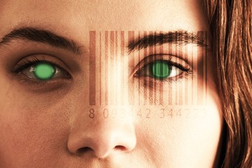 Poster - Composite image of composite image of bar code 