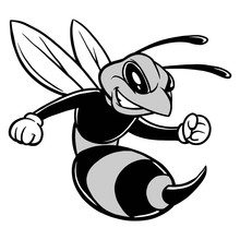 Bee Mascot Illustration