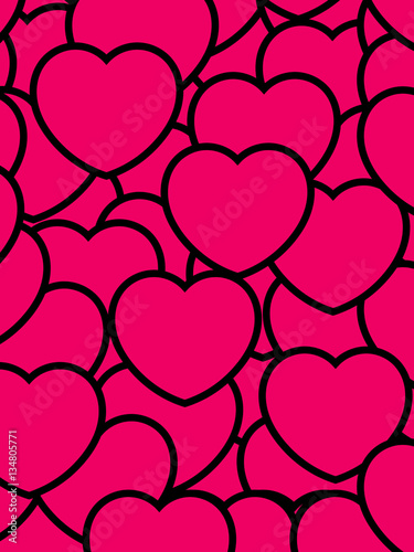Hearts Shapes For Saint Valentine Day High Definition Decoration