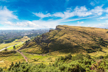 Sticker - Edinburgh from Arthur's Seat