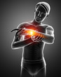 © pixdesign123 - Men Feeling the Wrist Pain