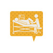 © grgroup - Giving birth pictogram icon vector illustration graphic design