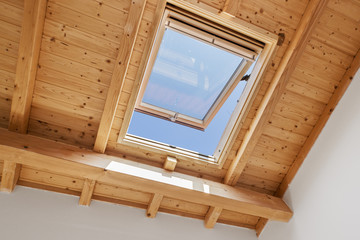 Wooden Skylight Window