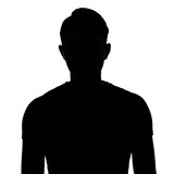 Fototapeta Koty - silhouette of man