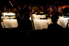Orchestra Symphony Dark