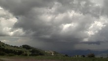 Summer Thunderstorms Over New Mexico Mountains