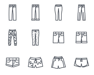 Poster - Pants Line Icon