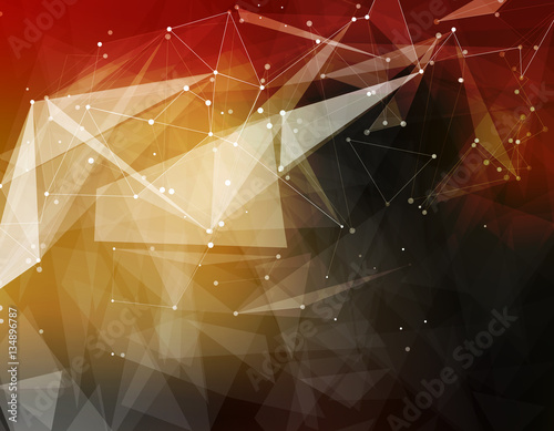 Abstract Composition Futuristic Technology Orange Font Texture