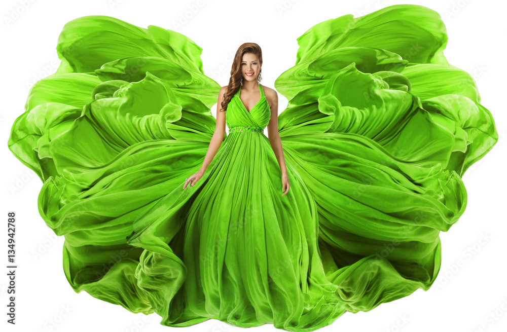 green emerald velvet dress GREEN ONE-SHOULDER CAPE DRAPED SILK DRESS | CULT MIA
