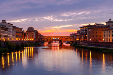 Wall Mural - Florence. Ponte Vecchio.