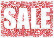 © lalaverock - Sale red and white background