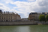 Fototapeta Paryż - Paryż-nad Sekwaną/Paris-by the Seine river, France
