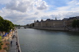 Fototapeta Fototapety Paryż - Sekwana w Paryżu/The Seine river in Paris, France