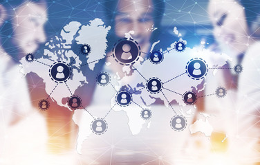 Poster - Global networking and teamwork