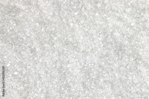Fotomural White sugar texture and background