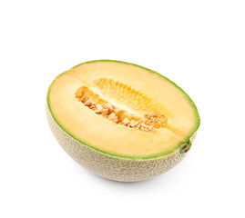 Poster - Half of a cantaloupe melon