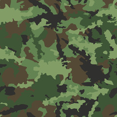 Wall Mural - seamless, camouflage pattern vector