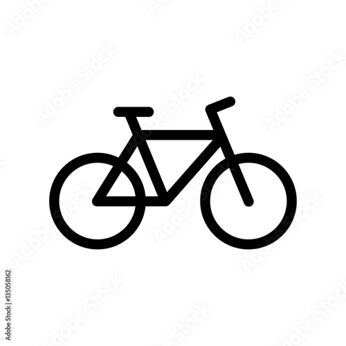 Bike icon Tableau sur Toile