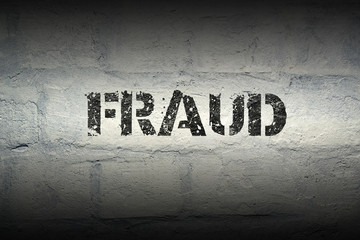 Wall Mural - fraud WORD GR