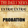 probation, newspaper article text