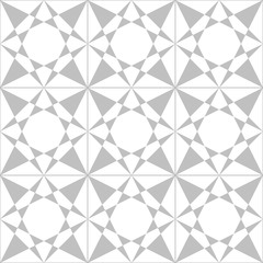 Wall Mural - Editable Seamless Geometric Pattern Tile