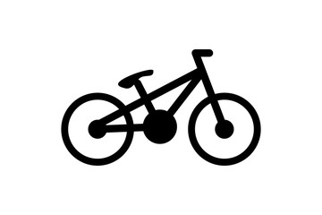 Wall Mural - bike  icon   on white background