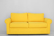 © Africa Studio - New cozy sofa on light wall background