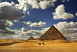 Pyramid of Giza, near city of Cairo, Egypt, UNESCO World Heritage Site