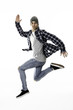 © David - Speedy man jumping relaxed