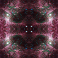 Wall Mural - universe simmetric background. elements of this image furnished