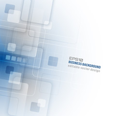 Poster - Business abstract vector background with square pattern.