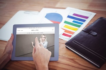 Poster - Composite image of website frontpage