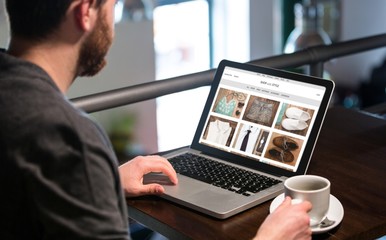 Poster - Composite image of website frontpage