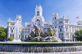 Fototapeta  - Cibeles fountain in Madrid, Spain